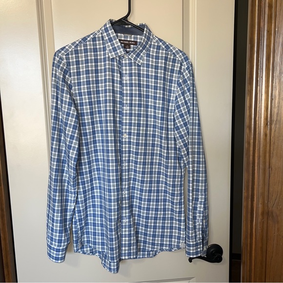 Michael Kors mens slim fit button up s EUC - Picture 1 of 8
